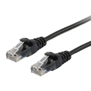 CAVO RETE CAT.6AU/UTP NERO 1MT EQUIP 603052- EAN:4015867230336