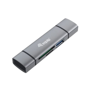 LETTORE DI SCHEDE EQUIP 245460 COM HUB USB3.0 ALL IN ONE OTG - EAN: 4015867227237
