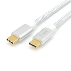 CAVO USB 3.2 GEN.2 DA C A C 2MT EQUIP 128358 BIANCO USCITA 3A - EAN: 4015867231029