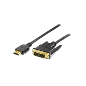 CAVO HDMI EQUIP 119322 2MT NERO TYPE A/DVI (18+1) M/M - EAN: 4015867150504