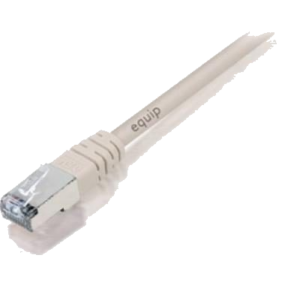 CAVO RETE CAT.6 S/FTP GRIGIO NON SCHERMATO 0.50MT IN RAME EQUIP 605507- EAN:4015867163146 FINO:31/03