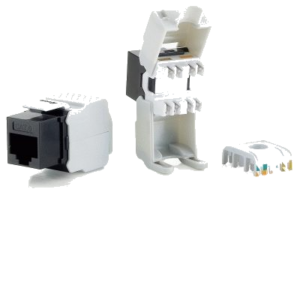 KEYSTONE JACK CAT.6, NON SCHERMATO EQUIPE 769211 NERO (8 PEZZI)- EAN: 4015867176542