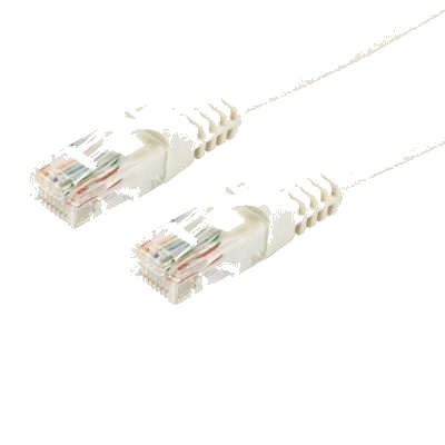 CAVO RETE CAT.6A U/UTP BIANCO NON SCHERMATO 1,0MT EQUIP 603002 CONNETT.RJ45 - EAN:4015867206577