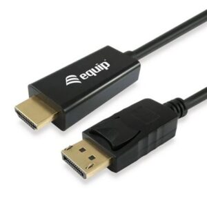 ADATTATORE CAVO DISPLAY PORT A HDMI EQUIP 119390 2MTSUPPORTO 4K A 30 HZ EAN:4015867222386 FINO:31/03