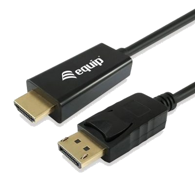 ADATTATORE CAVO DISPLAY PORT A HDMI EQUIP 119390 2MTSUPPORTO 4K A 30 HZ EAN:4015867222386 FINO:31/03