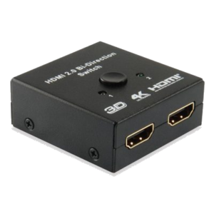 HDMI SWITCH/SPLITTERBIDIREZIONALE 2P EQUIP 332723 SUPPORTA 4K 60HZ - EAN: 4015867204120 FINO:31/03
