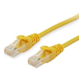 CAVO RETE CAT.6 U/UTP GIALLO NONSCHERMATO 0.25MT EQUIP 625463- EAN:4015867172773