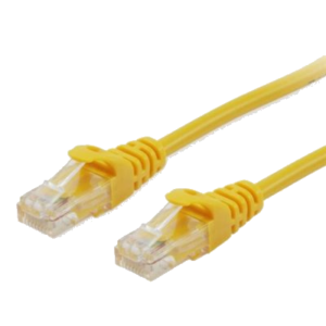 CAVO RETE CAT.6 U/UTP GIALLO NONSCHERMATO 0.25MT EQUIP 625463- EAN:4015867172773