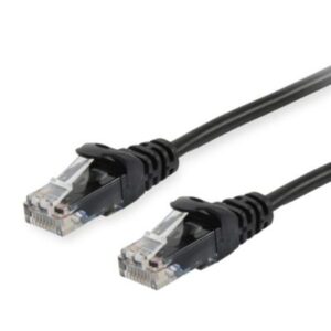 CAVO RETE CAT.6AU/UTP NERO NON SCHERMATO 2MT EQUIP 603053- EAN:4015867230343