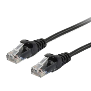 CAVO RETE CAT.6 U/UTP NERO NON SCHERMATO 1.5MT EQUIP 625494- EAN:4015867234426