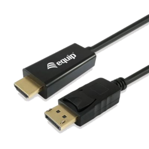 ADATTATORE CAVO DISPLAY PORT A HDMI EQUIP 119391 3MTSUPPORTO 4K A 30 HZ EAN:4015867222393