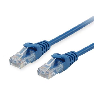 CAVO RETE CAT.6 U/UTP BLU NON SCHERMATO 1.5MT EQUIP 625492- EAN:4015867234419