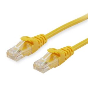 CAVO RETE CAT.6 U/UTP GIALLO NON SCHERMATO 1.5MT EQUIP 625495- EAN:4015867234440