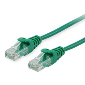 CAVO RETE CAT.6 U/UTP VERDE NON SCHERMATO 1.5MT EQUIP 625493- EAN:4015867234426