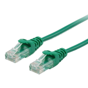 CAVO RETE CAT.6 U/UTP VERDE NON SCHERMATO 1.5MT EQUIP 625493- EAN:4015867234426