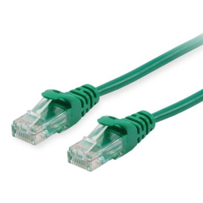 CAVO RETE CAT.6 U/UTP VERDE NON SCHERMATO 1.5MT EQUIP 625493- EAN:4015867234426