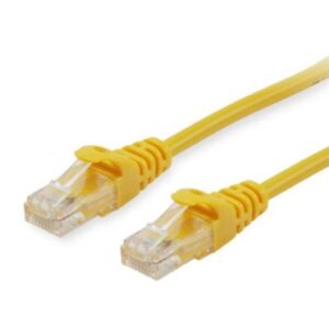 CAVO RETE CAT.6AU/UTP GIALLO 0.5MT EQUIP 603061- EAN:4015867230411