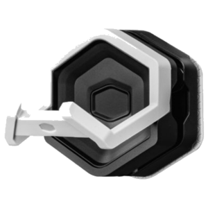 SUPPORTO MAGNETICO PER ACCESSORI COOLER MASTER MCA-U000R-KPHK00 GEM BLACK ADATTO PER CUFFIE CELLULARI GAMEPADS 91X84X115MM