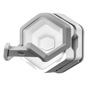 SUPPORTO MAGNETICO PER ACCESSORI COOLER MASTER MCA-U000R-WPHK00 GEM WHITE ADATTO PER CUFFIE CELLULARI GAMEPADS 91X84X115MM