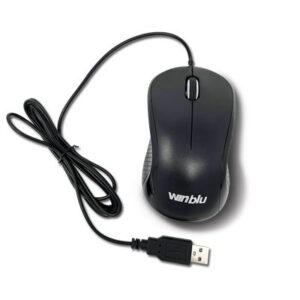 MOUSE WINBLU OTTICO MOD. WB-391 NERO USB 3 TASTI RISOLUZIONE 1000DPI