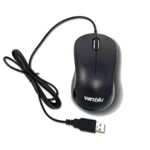 MOUSE WINBLU OTTICO MOD. WB-391 NERO USB 3 TASTI RISOLUZIONE 1000DPI