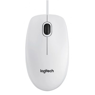 MOUSE LOGITECH OEM B100 OTTICO BIANCO USB P/N 910-003360-GARANZIA 3 ANNI-