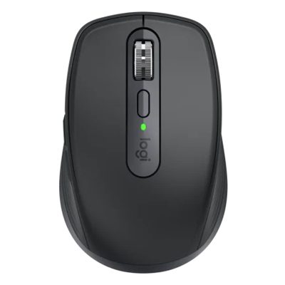 MOUSE LOGITECH OEM FOR BUSINESS MX ANYWHERE 3S WIRELESS USB+BLUETOOTH LOW ENERGY 6 TASTI 1000DPI GRAFITE P/N 910-006958