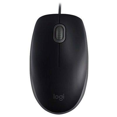 MOUSE LOGITECH OEM B110 SILENT OTTICO NERO USB 1000DPI P/N 910-005508 -GARANZIA 3 ANNI-