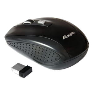 MOUSE CORDLESS USB EQUIP 245104INTERRUTTORE 800/1200/1600DPI- RIC."NANO SIZE"-EAN: 4015867208557
