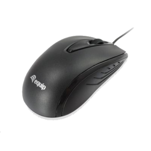 MOUSE USB EQUIP 245107 OTTICO COMPATTO - NERO- 1000DPI FINO:31/03