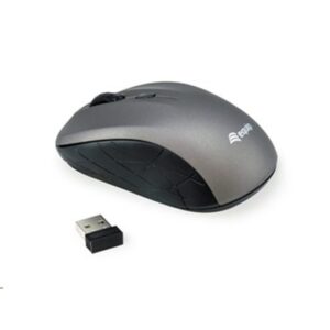 MOUSE X NB CORDLESS USB EQUIP 245109 OTTICO INTERRUTTORE 800/1200/1600DPI- RIC."NANO SIZE"-1 BATTERIA AAA INCLUSA -GRIGIO