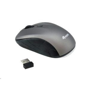 MOUSE X NB CORDLESS USB EQUIP 245109 OTTICO INTERRUTTORE 800/1200/1600DPI- RIC."NANO SIZE"-1 BATTERIA AAA INCLUSA -GRIGIO