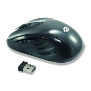 MOUSE CORDLESS CONCEPTRONIC CLLM5BTRVWL OTTICO- 5 PULSANTI - DIMENSIONI DA VIAGGIO - RIC.NANO USB INCL.