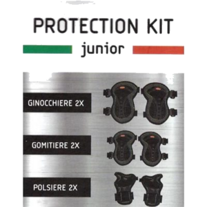 KIT MOTORIZZATO JUNIOR SMARTIX SM99-KIT GINOCCHIERE, POLSIERE E GOMITIERE