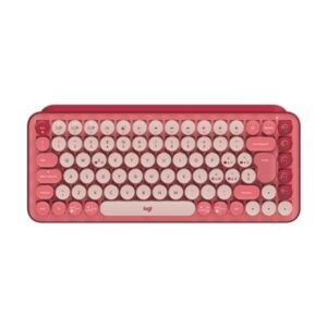 TASTIERA LOGITECH RETAIL POP KEYS HEARTBREAKER ROSE WIRELESS BLUETOOTH TASTI EMOJI 138,47X321,2X354MM P/N 920-010727