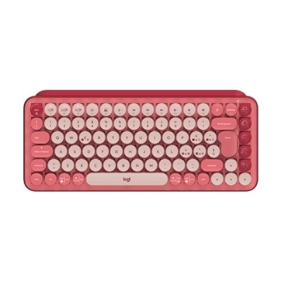 TASTIERA LOGITECH RETAIL POP KEYS HEARTBREAKER ROSE WIRELESS BLUETOOTH TASTI EMOJI 138,47X321,2X354MM P/N 920-010727