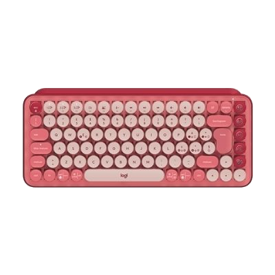 TASTIERA LOGITECH RETAIL POP KEYS HEARTBREAKER ROSE WIRELESS BLUETOOTH TASTI EMOJI 138,47X321,2X354MM P/N 920-010727