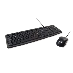 TASTIERA+MOUSE USB EQUIP 245203 STANDARD DA 105 TASTI SOFT TOUCH- CON MOUSE OTTICO -CAVO 1.35MT FINO:31/03