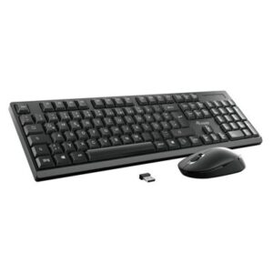 TASTIERA+MOUSE WIRELESS EQUIP 245223 STANDARD DA 105 TASTI SOFT TOUCH- EAN: 4015867231005 FINO:31/03