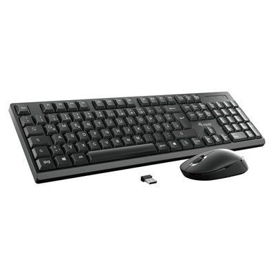 TASTIERA+MOUSE WIRELESS EQUIP 245223 STANDARD DA 105 TASTI SOFT TOUCH- EAN: 4015867231005 FINO:31/03