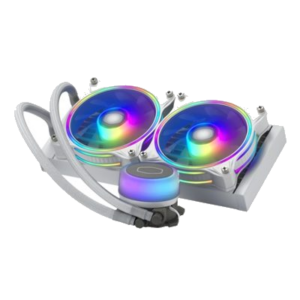 DISS A LIQUIDO COOLER MASTER MLX-D24M-A18PW-R1 MASTERLIQUID 240 ILLUSION WHITE INT. LGA2066-1200 AMD AM4-FM1 277X119,6X27,2MM