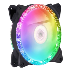VENTOLA X CABINET COOLER MASTER MASTERFAN MF120 PRISMATIC ARGB BLACK 120X120X25