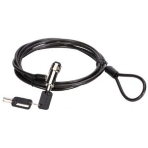 LUCCHETTO DI SICUREZZA PER LAPTOP CONCEPTRONIC CUSTODIO02BN IN ACCIAIO-NANO SECURITY SLOT-CON CHIAVE- 1.8MTDIAMETRO FINO:31/03