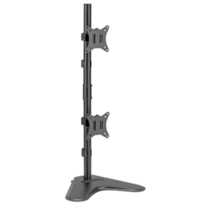 SUPPORTO X DOPPIO LCD/TV DA TAVOLO 17"/32" EQUIP 650128 SUPP.FINO A 9KG - VESA: 100X100 -EAN: 4015867238462 FINO:31/03