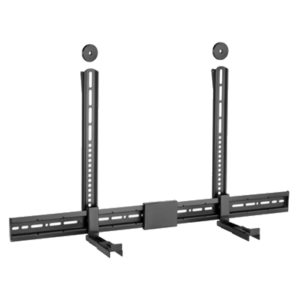 SUPPORTO UNIVERSALE PER SOUNDBAR EQUIP 650895 SUPP.FINO A 15KG-(LARGHEZZA: 86-155 MM) EAN:4015867236123