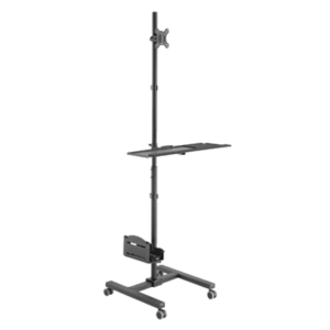 SUPPORTOWORKSTATION E MONITOR MOBILE A ROTELLE 17"/32" EQUIP 650171 SUPP.FINO A 8KG (SCHERMO)-VESA:100X100-EAN: 4015867236260