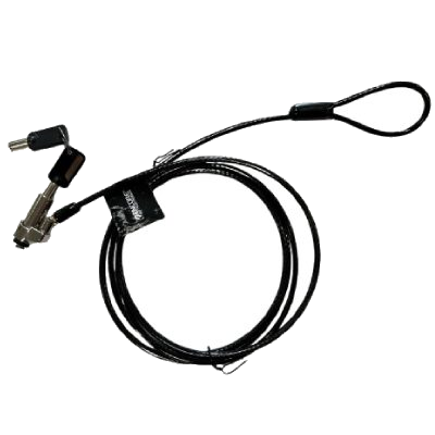 NOTEBOOK SECURITY LOCK ENCORE EN-LOCK-87 LUCCHETTO DI SICUREZZA PER COMPUTER IN ACCIAIO CON CHIAVE