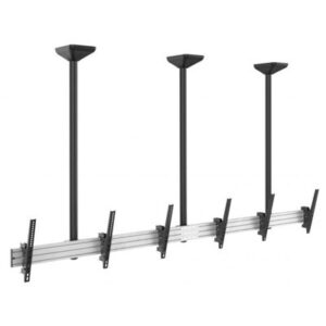 SUPPORTO X LCD/TV A SOFFITTO X SCHERMOTRIPLO 45"/50" EQUIP 650374SUPP.FINO A 50KG - VESA: 600X400 -EAN:40158672230 FINO:31/03