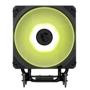 DISS A ARIA MSI MAG COREFROZR AA13 LGA1851-1700 AM5-AM4 ARGB RADIATORE 152X121X94.5MM FAN120MM NERO FINO:10/04