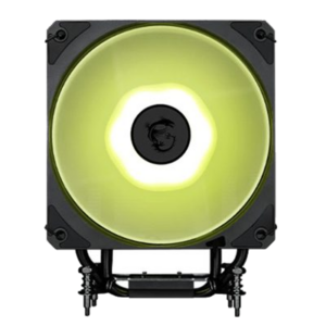 DISS A ARIA MSI MAG COREFROZR AA13 LGA1851-1700 AM5-AM4 ARGB RADIATORE 152X121X94.5MM FAN120MM NERO FINO:10/04